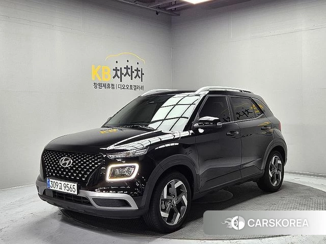 Hyundai Venue 2023 Черный из Кореи