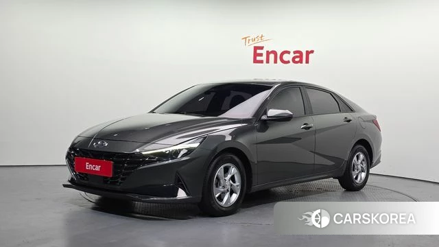 Hyundai Avante (CN7) 2021 Серый из Кореи