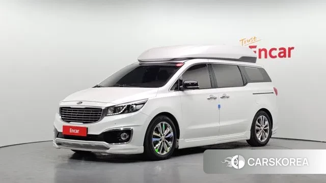 Kia All New Carnival 2018 Белый из Кореи