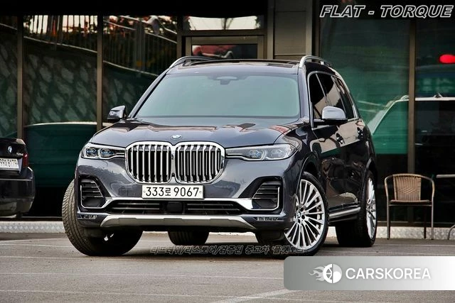 BMW X7 (G07) 2020 Серый из Кореи