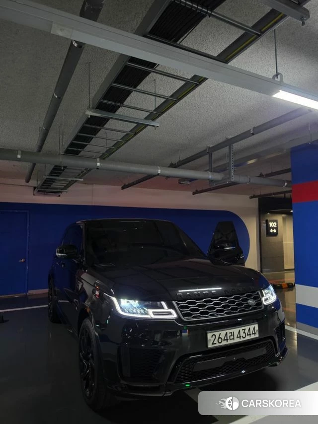 Land Rover Range Rover Sport 2nd Generation 2018 Черный из Кореи