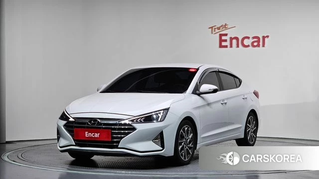 Hyundai The New Avante AD 2019 Белый из Кореи