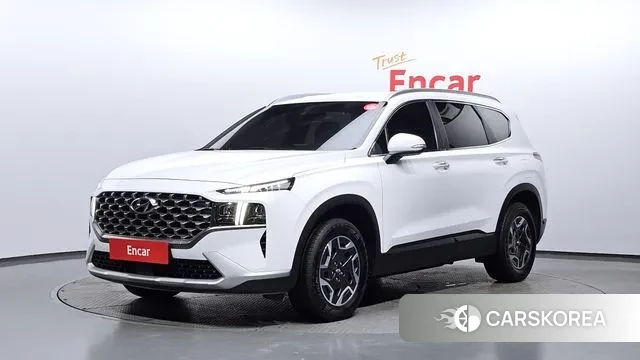 Hyundai The New Santa Fe 2022 Белый из Кореи