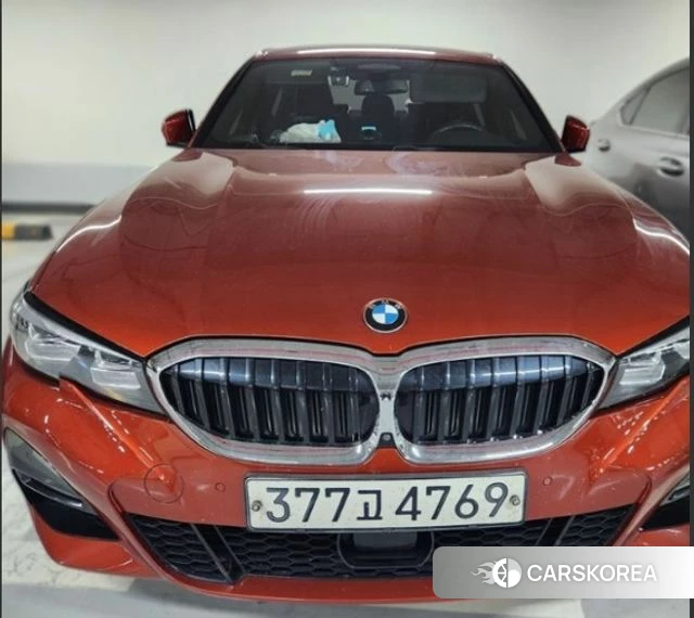 BMW 3 Series (G20) 2020 Красный из Кореи