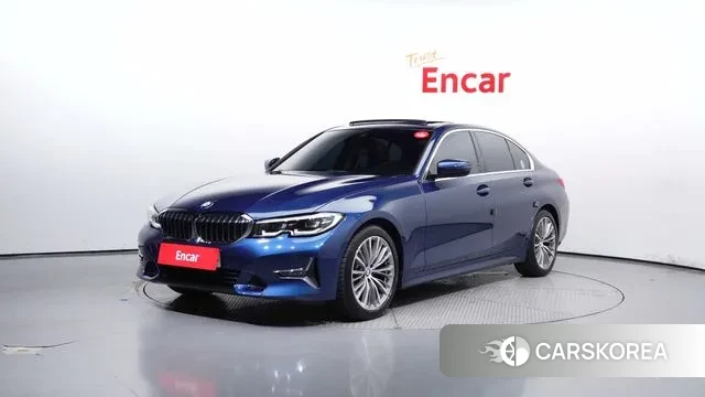BMW 3 Series (G20) 2022 Синий из Кореи