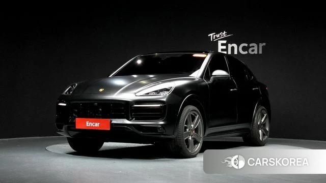 Porsche Cayenne (PO536) 2023 Черный из Кореи