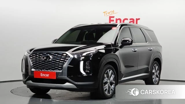Hyundai Palisade 2021 Черный из Кореи