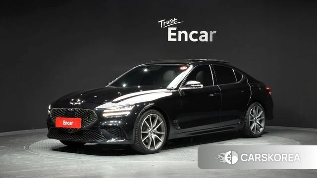 Genesis The New G70 2022 Черный из Кореи