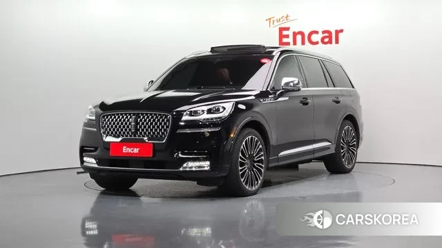 Lincoln Aviator 2nd generation 2021 Черный из Кореи
