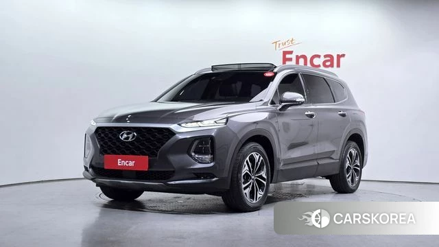 Hyundai Santa Fe TM 2018 Серый из Кореи
