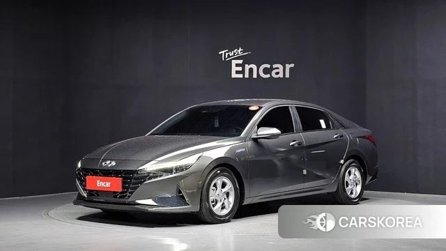 Hyundai Avante (CN7) 2021 Серый из Кореи