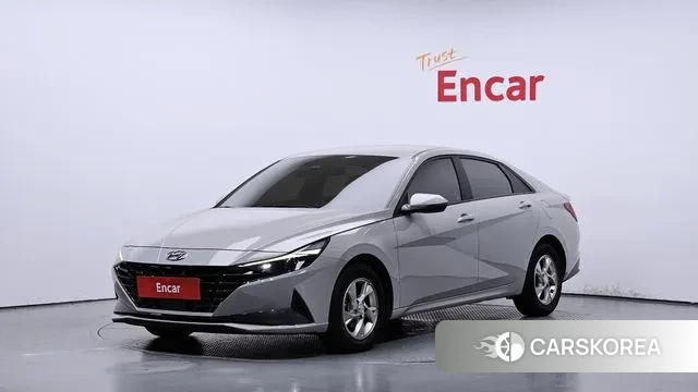 Hyundai Avante (CN7) 2022 Серебристо-серый из Кореи
