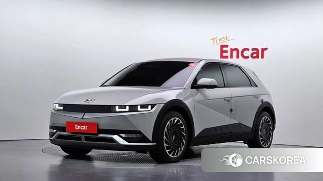 Hyundai Ionic 5 2022 Серебристо-серый из Кореи