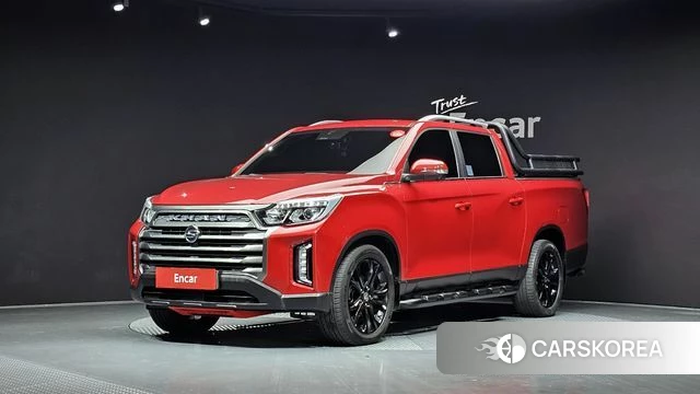 Ssangyong The New Rexton Sports Cannes 2022 Красный из Кореи