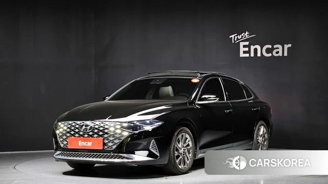 Hyundai The New Grandeur IG Hybrid 2021 Черный из Кореи