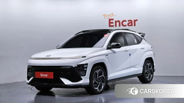 Hyundai Kona (SX2) 2023 Белый из Кореи