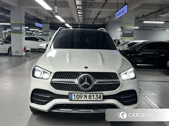Mercedes-Benz GLE-Class W167 2021 Белый из Кореи