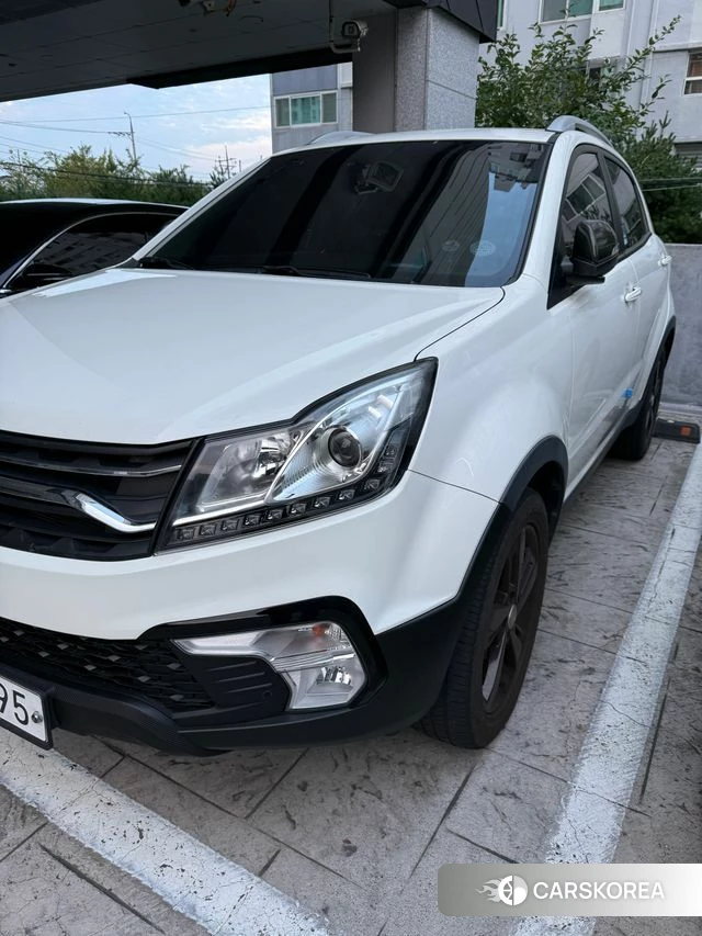 Ssangyong New Style Korando C 2018 Белый из Кореи