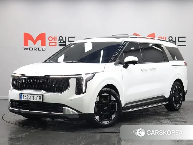 Kia The New Carnival 4th Generation 2023 Белый из Кореи