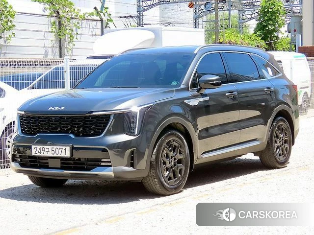 Kia The New Sorento 4th Generation 2023 Серый из Кореи
