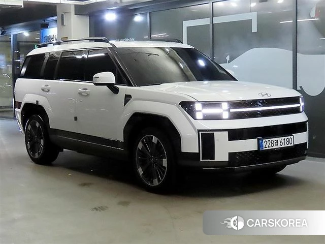Hyundai Santa Fe (MX5) 2025 Белый из Кореи