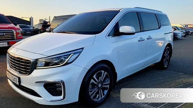 Kia The New Carnival 2018 Белый из Кореи