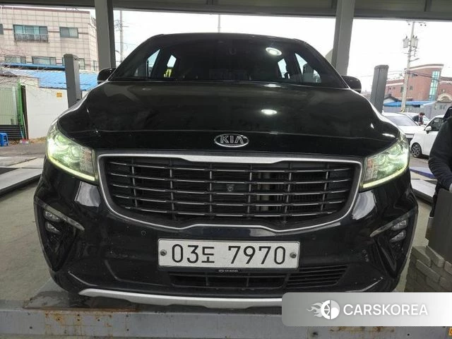 Kia The New Carnival 2019 Черный из Кореи