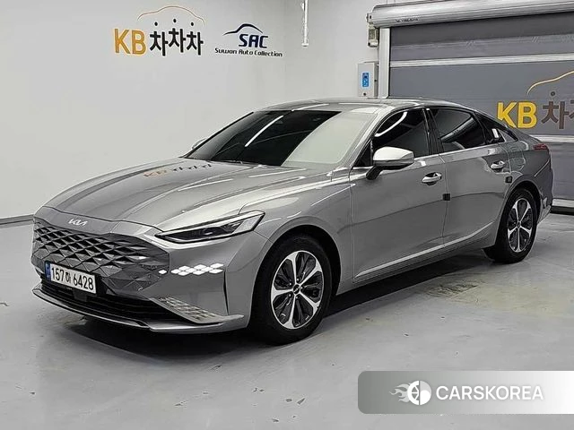 Kia K8 Hybrid 2021 Серый из Кореи