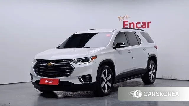 Chevrolet (GM Daewoo) Traverse 2020 Белый из Кореи