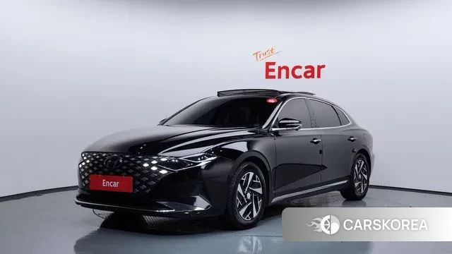 Hyundai The New Grandeur IG Hybrid 2022 Черный из Кореи