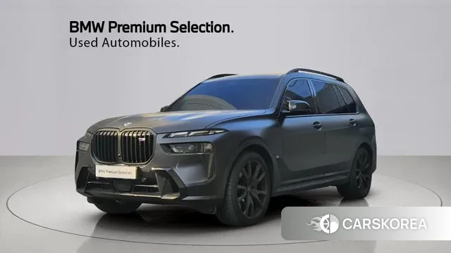 BMW X7 (G07) 2025 Черный из Кореи