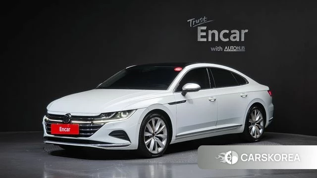 Volkswagen Arteon 2022 Белый из Кореи