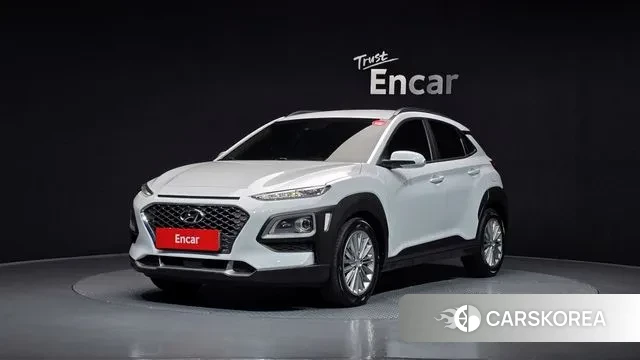 Hyundai Kona 2019 Белый из Кореи