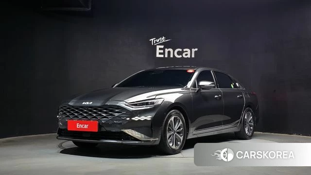 Kia K8 Hybrid 2023 Серый из Кореи