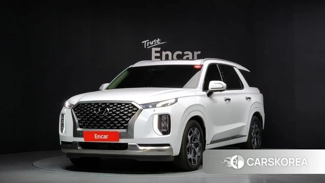Hyundai Palisade 2021 Белый из Кореи