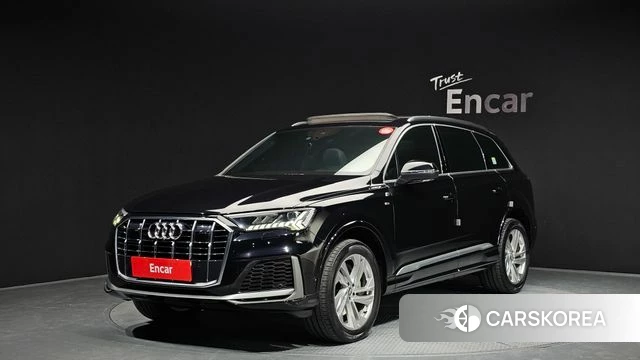Audi Q7 (4M) 2020 Черный из Кореи