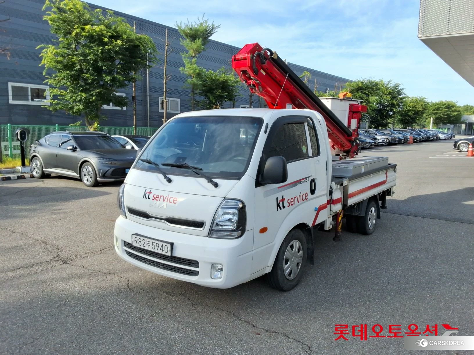 Kia Donghae Goso Work Car 2022 Белый из Кореи