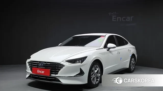 Hyundai Sonata (DN8) 2019 Белый из Кореи