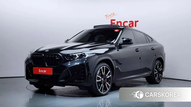 BMW X6 (G06) 2024 Черный из Кореи