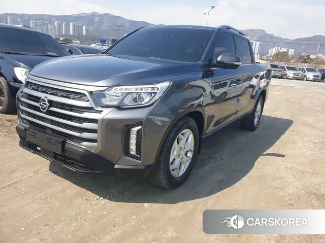 Ssangyong The New Rexton Sport 2023 Серебристо-серый из Кореи