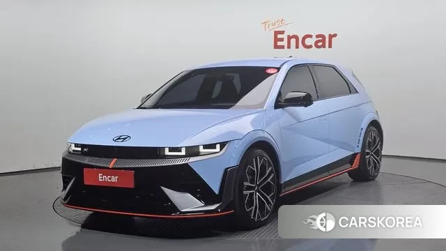 Hyundai Ionic 5 2023 Небесно-голубой из Кореи