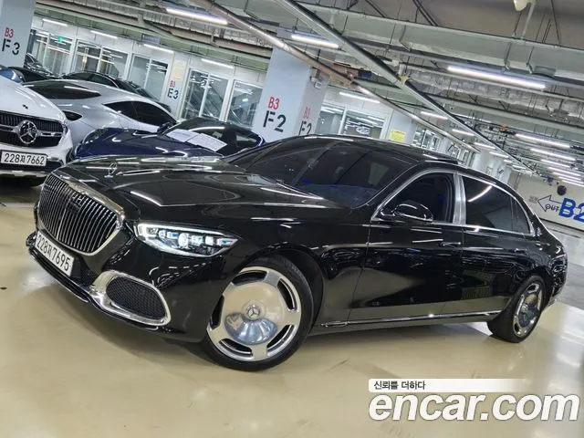 Mercedes-Benz S-Class W223 2024 Черный из Кореи