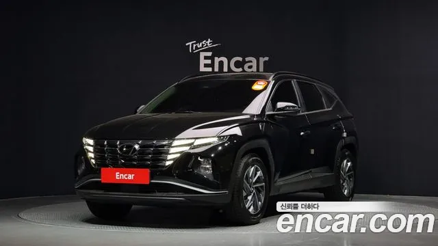 Hyundai Tucson Hybrid (NX4) 2020 Черный из Кореи