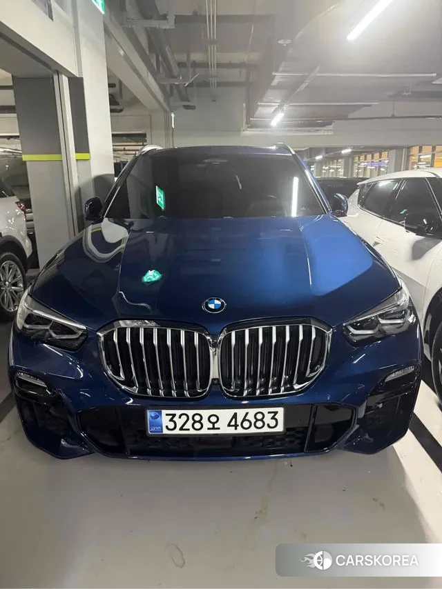 BMW X5 (G05) 2020 Синий из Кореи