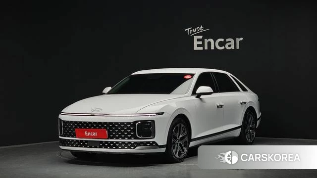 Hyundai Grandeur Hybrid (GN7) 2024 Белый из Кореи