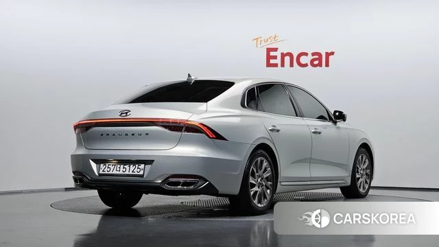 Hyundai The New Grandeur IG Hybrid 2020 Серебристо-серый из Кореи