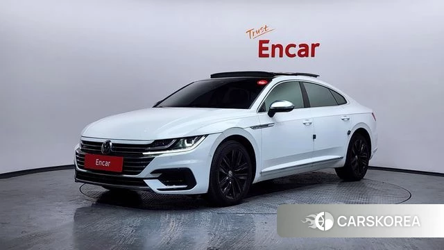Volkswagen Arteon 2019 Белый из Кореи