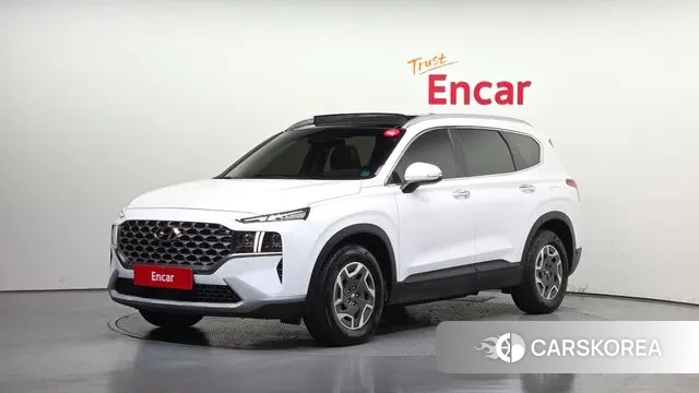 Hyundai The New Santa Fe 2022 Белый из Кореи