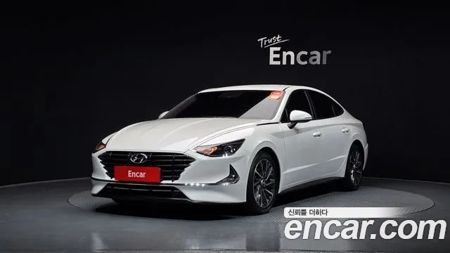 Hyundai Sonata (DN8) 2019 Белый из Кореи