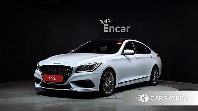 Genesis G80 2018 Белый из Кореи